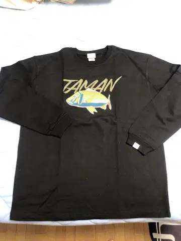 Navy Apparel TAMAN 물고기 그래픽 XL 블랙 미사용 새상품