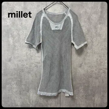 # millet 드라이 다이나믹 메쉬 숏 슬리브