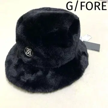 [ 미사용 새상품 ] G/FORE 에코퍼 버킷햇 블랙