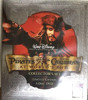 캐리비안의 해적 월드 엔드 컬렉터즈 세트 DVD 3매