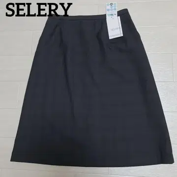택 포함 새상품 SELERY 세로리 미디 스커트 사무복 빅 사이즈