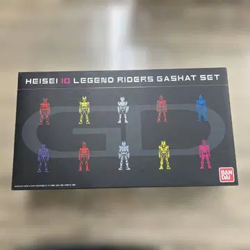 가면라이더 에그제이드 DX 헤이세이 10대 레전드 라이더 가샤트 세트