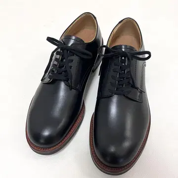 WHITELAND BLACKBURN 블랙 가죽 신발 블랙 S