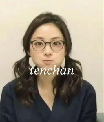 Zoff ZJ41036 그린 안경 이시하라 사토미 착용