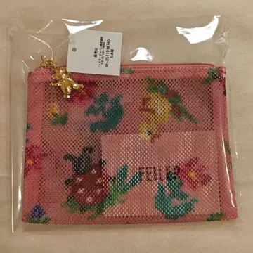 페이 하이 메쉬 파우치 핑크 미니