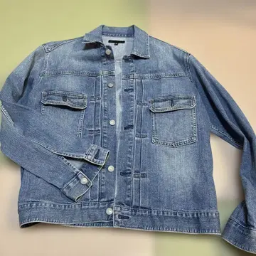 라이트 블루 데님 자켓 XL