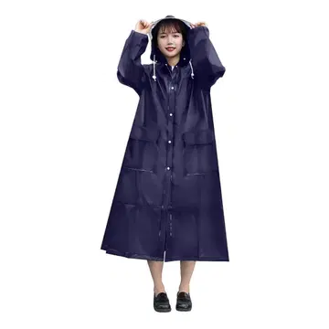 레인코트 여성용 남성용 레인 바이저 포함 우비 출퇴근 통학