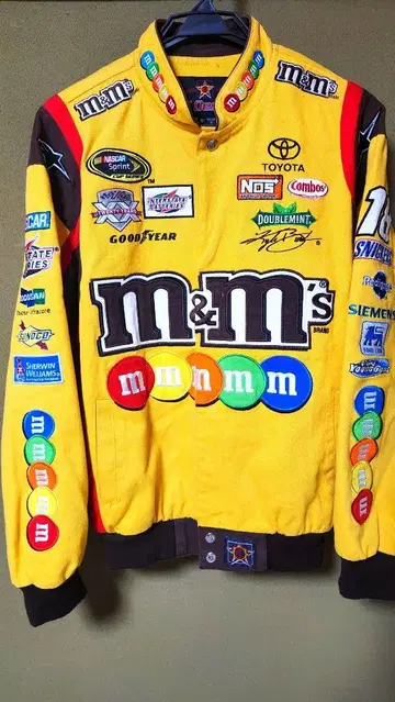 레이싱 자켓 m&m's
