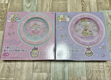 GEO 한정 스미코구라시 천사 에비텐 추가 벽걸이 시계 2종 세트