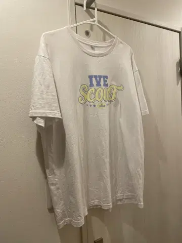 Ive Scout XL 티셔츠 화이트