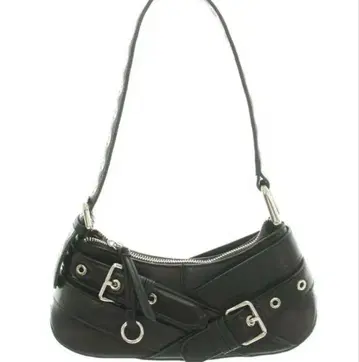 ZARA 스터드 장식 블랙 숄더백