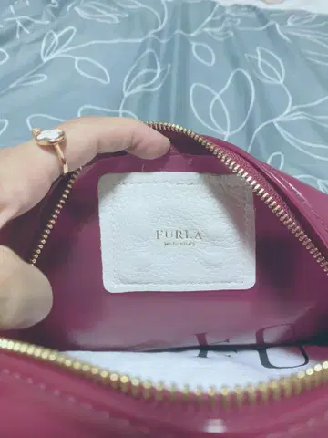 FURLA 핑크 핸드백