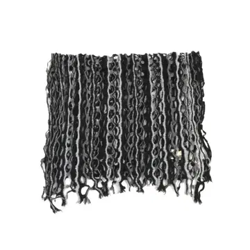 요건 레일 16AW 실크울 토션 레이스 스카프 / 스톨