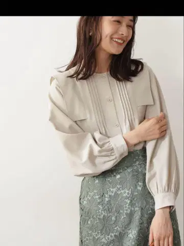 N 내추럴 뷰티 베이직 블라우스