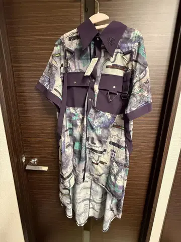 풍신번개 반팔 블라우스