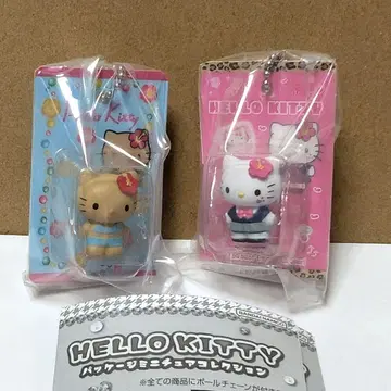 HELLO KITTY 패키지 미니어처 컬렉션 일광화상 갸루