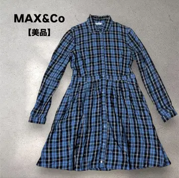 MAX&Co. 맥스앤코 롱 원피스 36 체크
