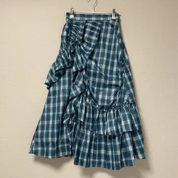 FURFUR 체크 스커트