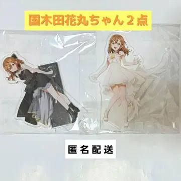 쿠니키다 하나마루 아크릴 스탠드 2종 Aqours 다이버시티 도쿄 릴리안