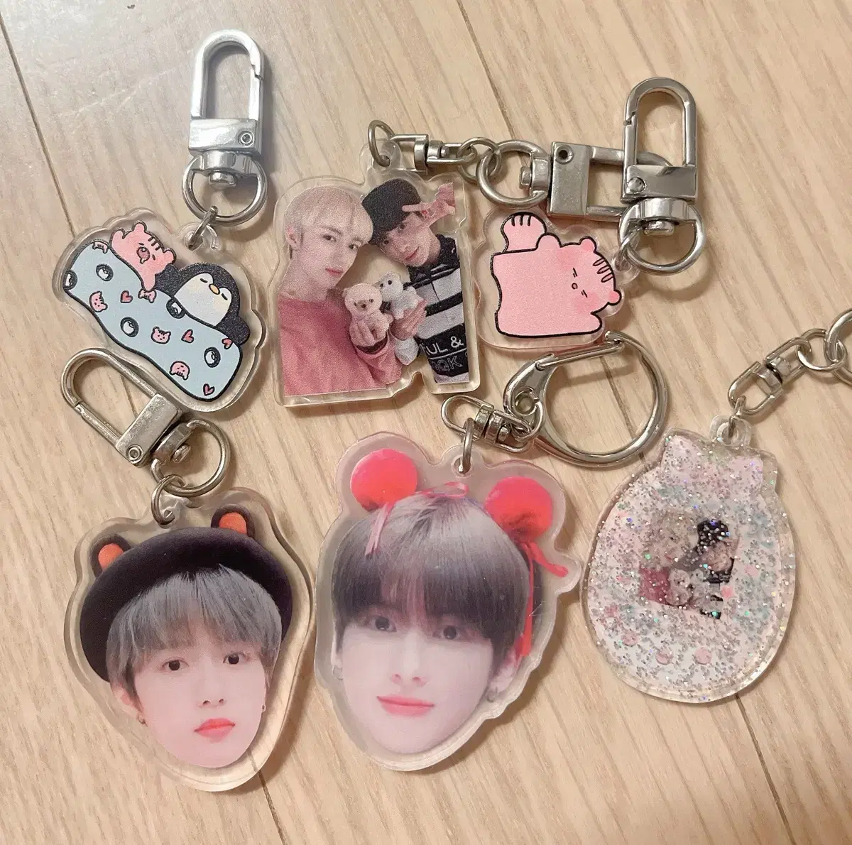 TXT Beomgyu Taehyun keyring set