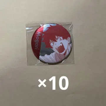 시시쿠리노 토라오 파보테리아 메탈 캔뱃지 10개
