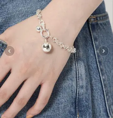 Soierie Pome Chain 팔찌 실버