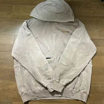 XLARGE 브라운 헤비웨이트 후드티