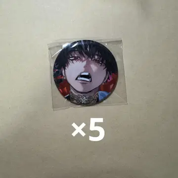 시시쿠노 토라오 파보테리아 호로 캔뱃지 5개