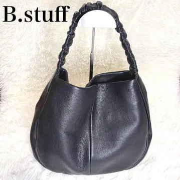 새상품급! B.stuff 블랙 원 핸들 백 가죽 블랙