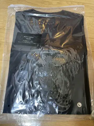 GOLD'S GYM x IRON NERVE 블랙 L