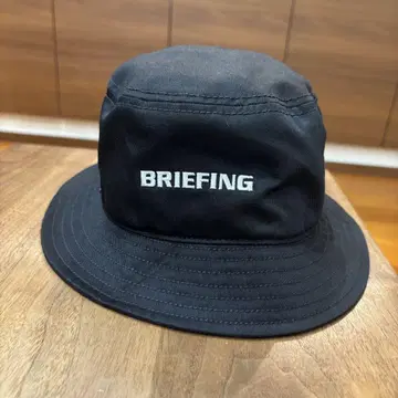 BRIEFING 골프 블랙 버킷햇 프리 사이즈