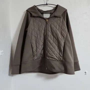 UNFILO 앙피로 워셔블 충전솜 콤비 보온 후드티