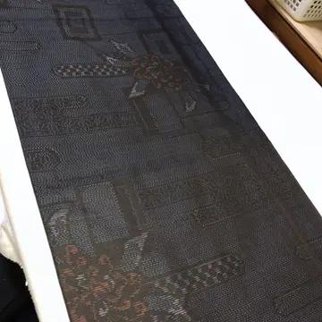 오시마 명주 순수 실크 미사용!