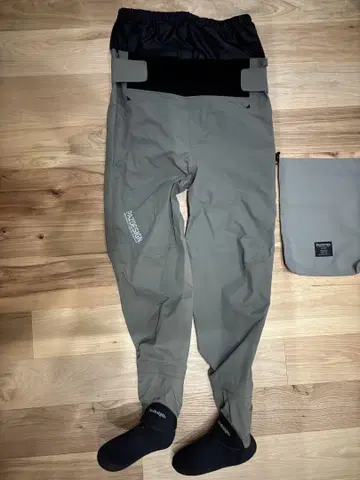 PAZ DESIGN 허리 하이 웨이더 XL 그레이