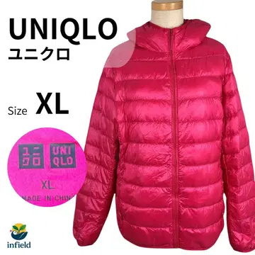 울트라 라이트 다운 유니클로 UNIQLO XL 핑크 경량 방한