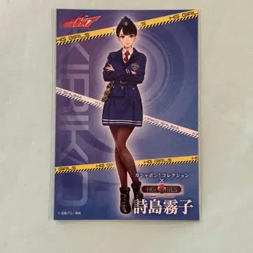 시지마 키리코 HG GIRLS 엽서 가면라이더 드라이브