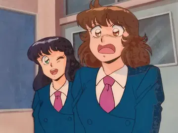 붉은 송곳니 블루 소넷의 애니메이션 셀화 (배경 포함)