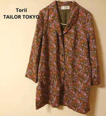 Torii TAILOR TOKYO 긴팔 자켓 오렌지 핑크 음표