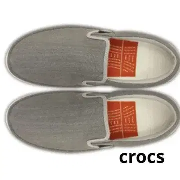 레어! crocs 노린 캔버스 슬립온 M10