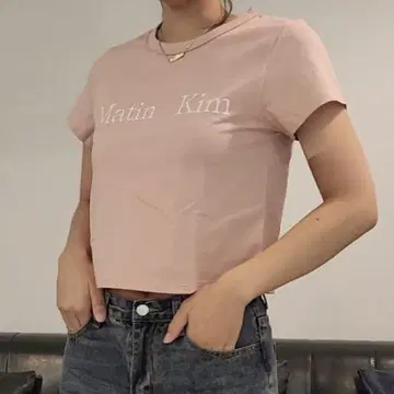 Matin Kim 티셔츠 [ PINK ]