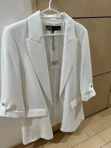 ZARA 롤업 테일러드 자켓 M