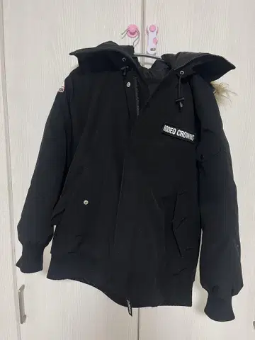 RODEO CROWNS 블랙 다운 자켓