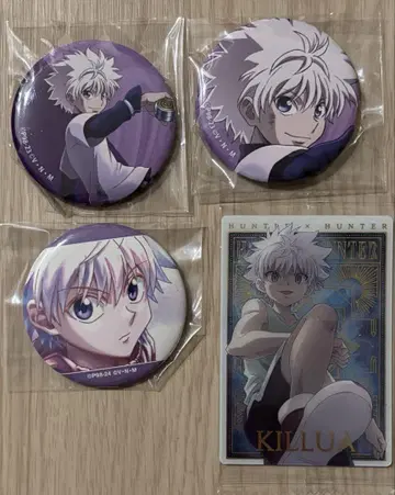 HUNTER x HUNTER 키루아 캔뱃지 이타쟈가
