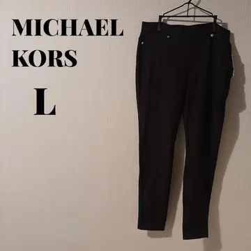 MICHAEL KORS 블랙 캐주얼 팬츠 L