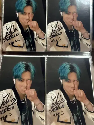 MADKID YUKI 사인 포함 프로마이드 7장 세트