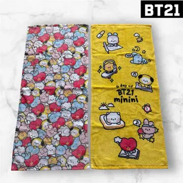 BTS bt21 핸드 타월 army 활 땀 닦는 타월 k-pop 덕질