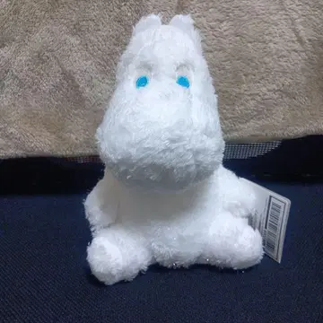 무민 봉제 인형 화이트 약 20cm