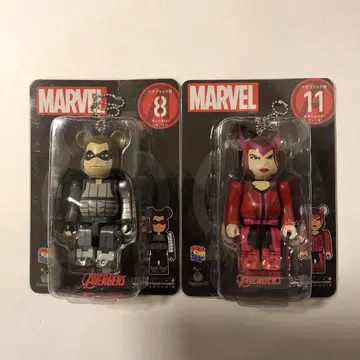 MARVEL Happy 복권 BE@RBRICK 2021 2종 세트