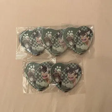 닌타마 란타로 난자타운 하트 캔뱃지 식만류삼랑
