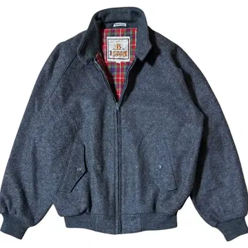 분위기 발군 BARACUTA 울 G-9 해링턴 자켓 38 그레이